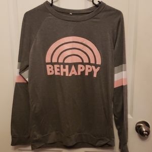 Be Happy Rainbow Shirt